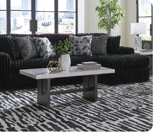 Ashley Furniture Midnight Madness Sofa/Chaise