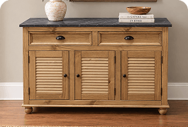 Corona Black & Pine Console