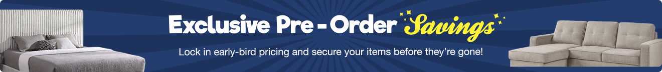 Exclusive Pre-Order Savings. Lock in early-bird pricing and secure your items before they're gone!