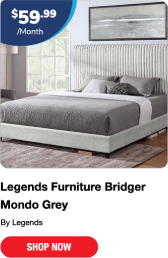 Legends Furniture Bridger Mondo Grey $59.99