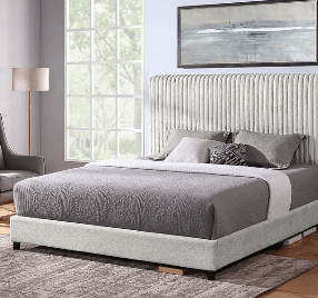 Legends Furniture Bridger Mondo Grey Panel Bed